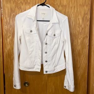 white, cotton jacket